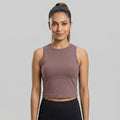 Women Solid Slim Fit High Neck Sports Bra ELASTO+ Stretch Fit Breathable Comfortable Gym Training Wear