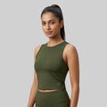 Women Solid Slim Fit High Neck Sports Bra ELASTO+ Stretch Fit Breathable Comfortable Gym Training Wear