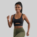 Women Slim Fit Scoop Neck Sports Bra ELASTO+ Stretch Fit Breathable Comfortable Training Gym Wear