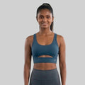 Women Slim Fit Scoop Neck Sports Bra ELASTO+ Stretch Fit Breathable Comfortable Training Gym Wear