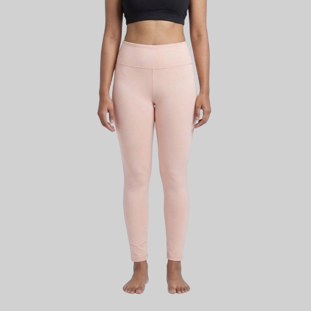 Women High Waist Slim Fit Tights ELASTO+ Stretch Fit Breathable Gym Yoga Tights
