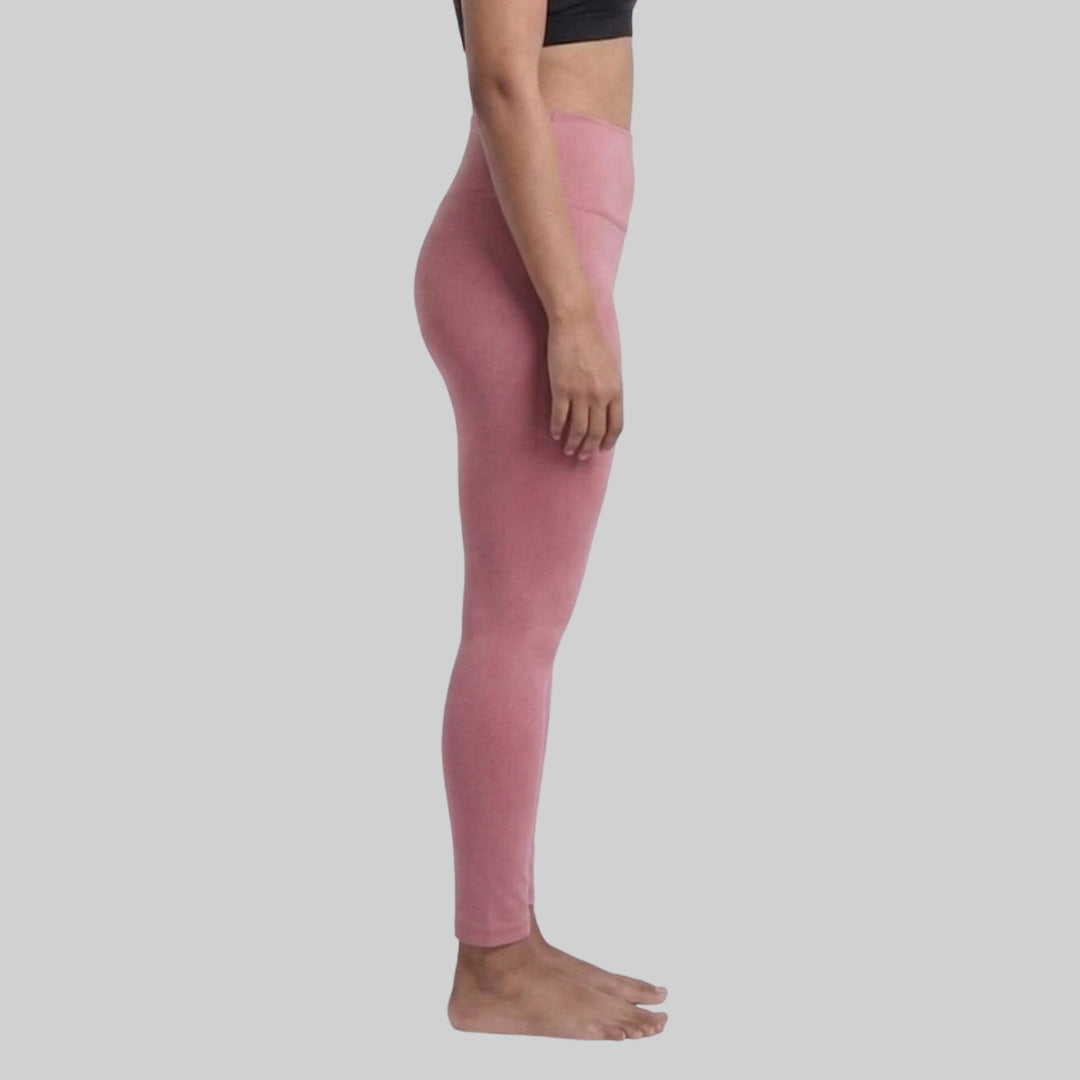 Women High Waist Slim Fit Tights ELASTO+ Stretch Fit Breathable Gym Yoga Tights