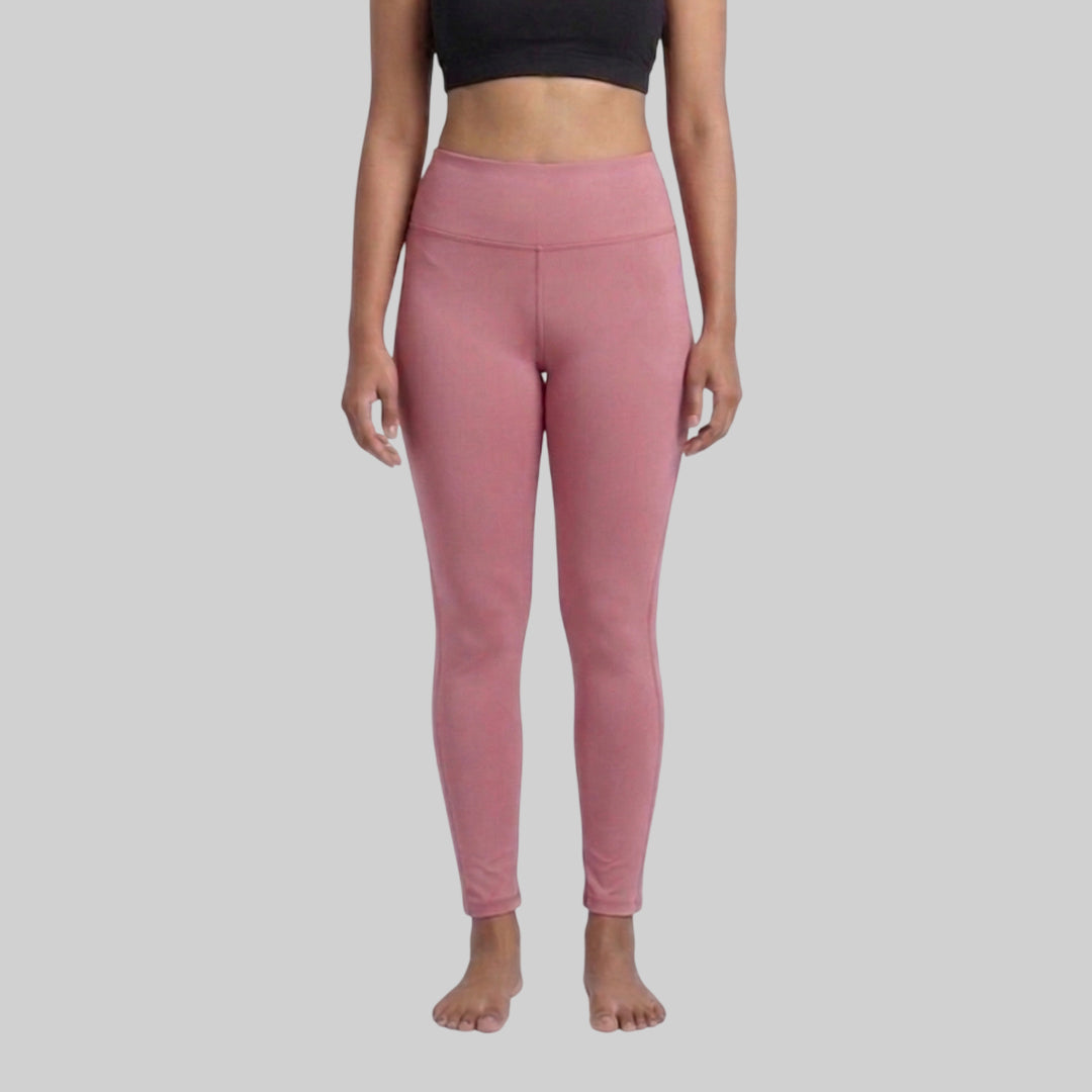 Women High Waist Slim Fit Tights ELASTO+ Stretch Fit Breathable Gym Yoga Tights