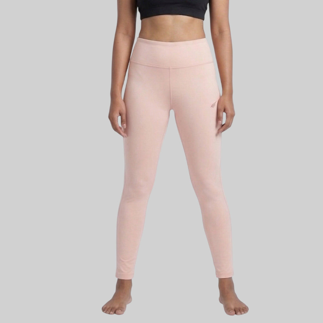 Women High Waist Slim Fit Tights ELASTO+ Stretch Fit Breathable Gym Yoga Tights