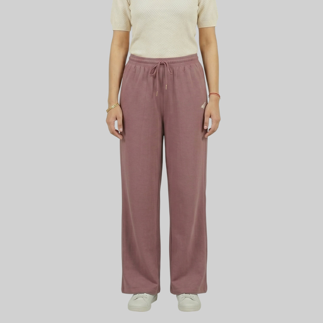 Women High Waist Palazzo Pants Straight Fit Stretch Breathable Casual Wear