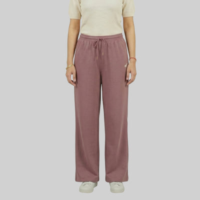 Women High Waist Palazzo Pants Straight Fit Stretch Breathable Casual Wear