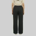 Women High Waist Palazzo Pants Straight Fit Stretch Breathable Casual Wear