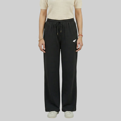 Women High Waist Palazzo Pants Straight Fit Stretch Breathable Casual Wear