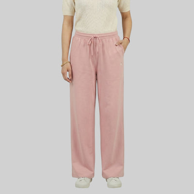 Women High Waist Palazzo Pants Straight Fit Stretch Breathable Casual Wear