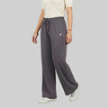 Women High Waist Palazzo Pants Straight Fit Stretch Breathable Casual Wear