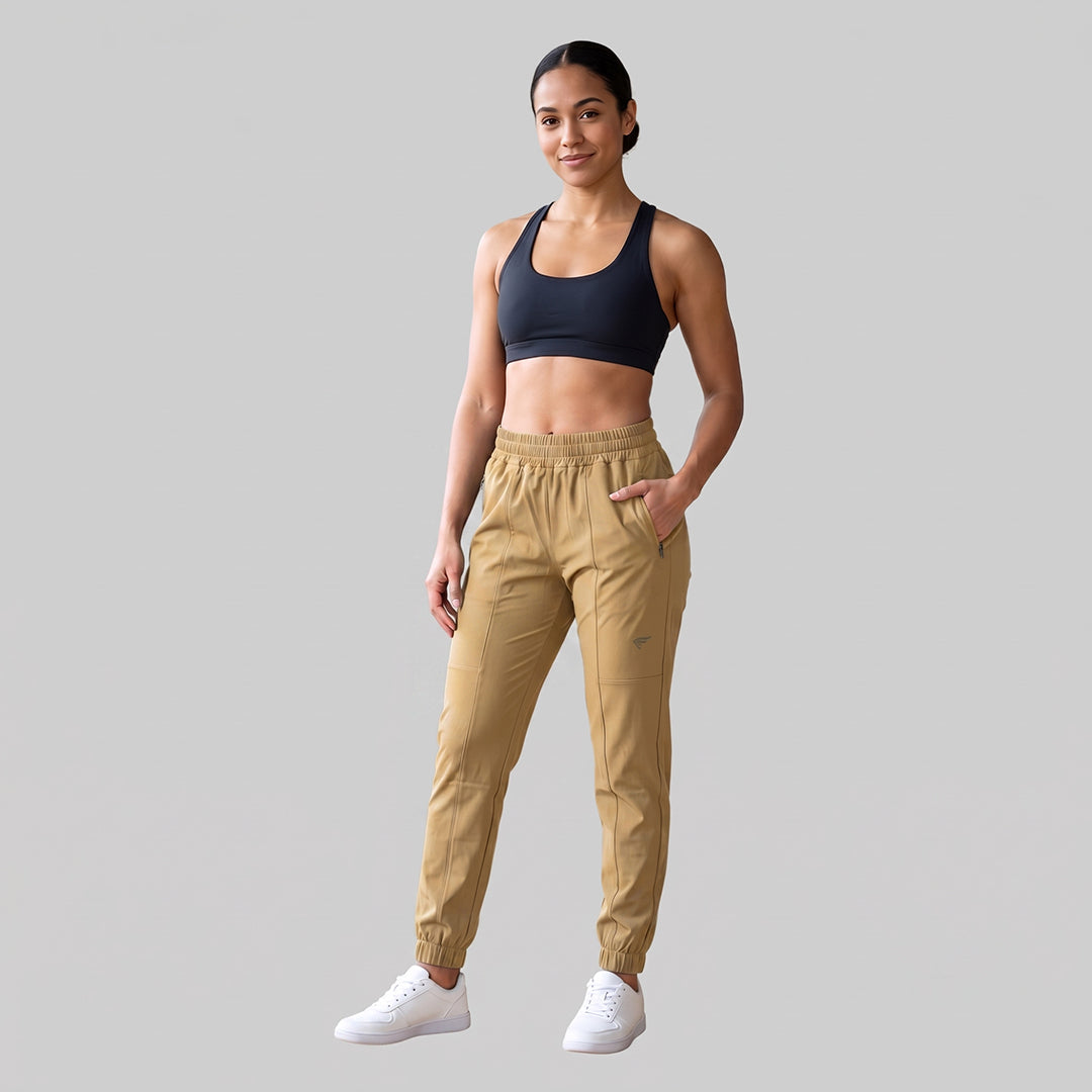 Women’s Solid Joggers Straight Fit Comfortable Casual Bottom Wear