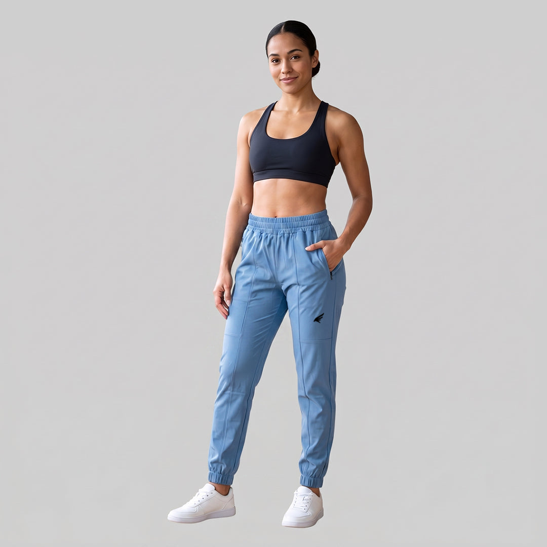 Women’s Solid Joggers Straight Fit Comfortable Casual Bottom Wear